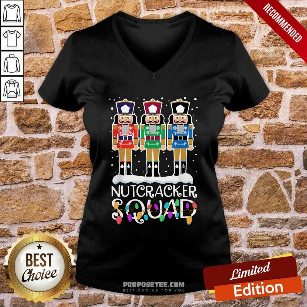 Nice Nutcracker Squad Merry Christmas Shirt - Image 3