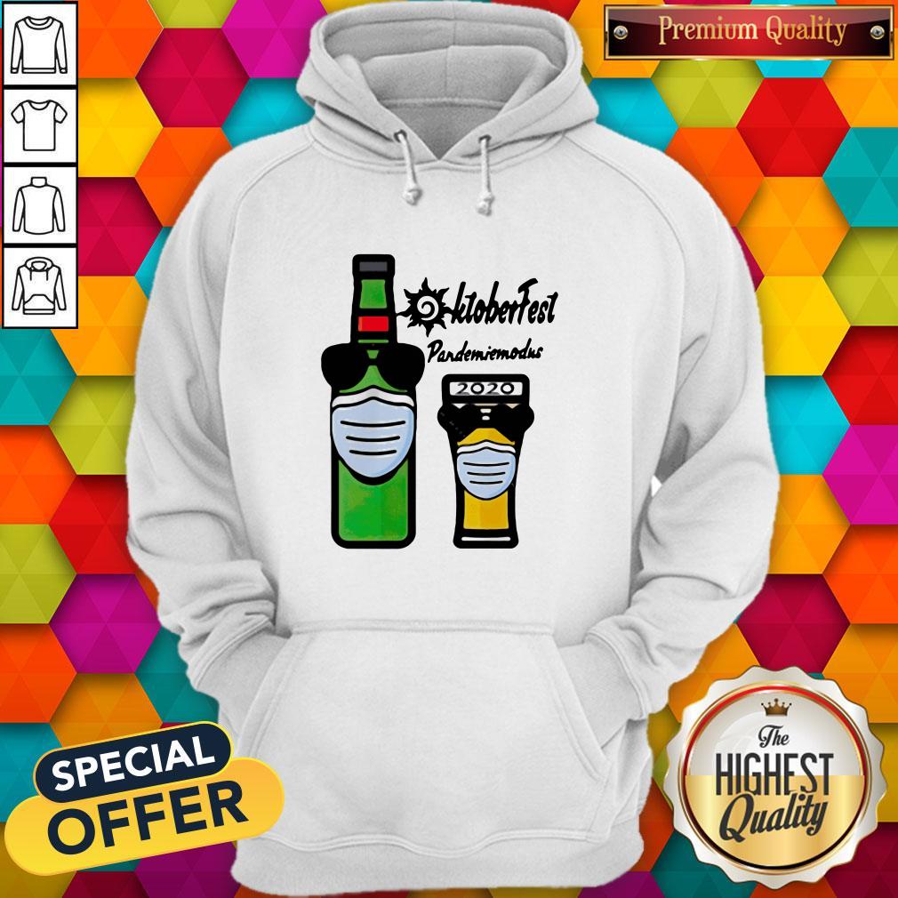 Nice Oktoberfest Pandemie Modus 2020 Beer Mask Shirt - Image 4