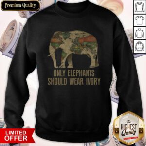 Alternative view of Nice Only Elephants Should Wear Ivory Shirt Classic T-Shirt