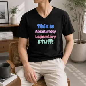 Alternative view of Nice Original This Is Absolutely Legendary Stuff Inspirational Shirt