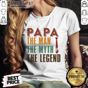 Alternative view of Nice Papa The Man The Myth The Legend Papa Bear Shirt