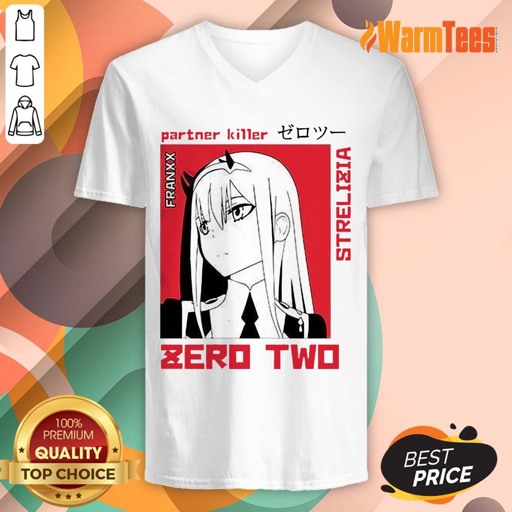 Nice Partner Killer Strelitzia Zero Two Poster Shirt - Image 5