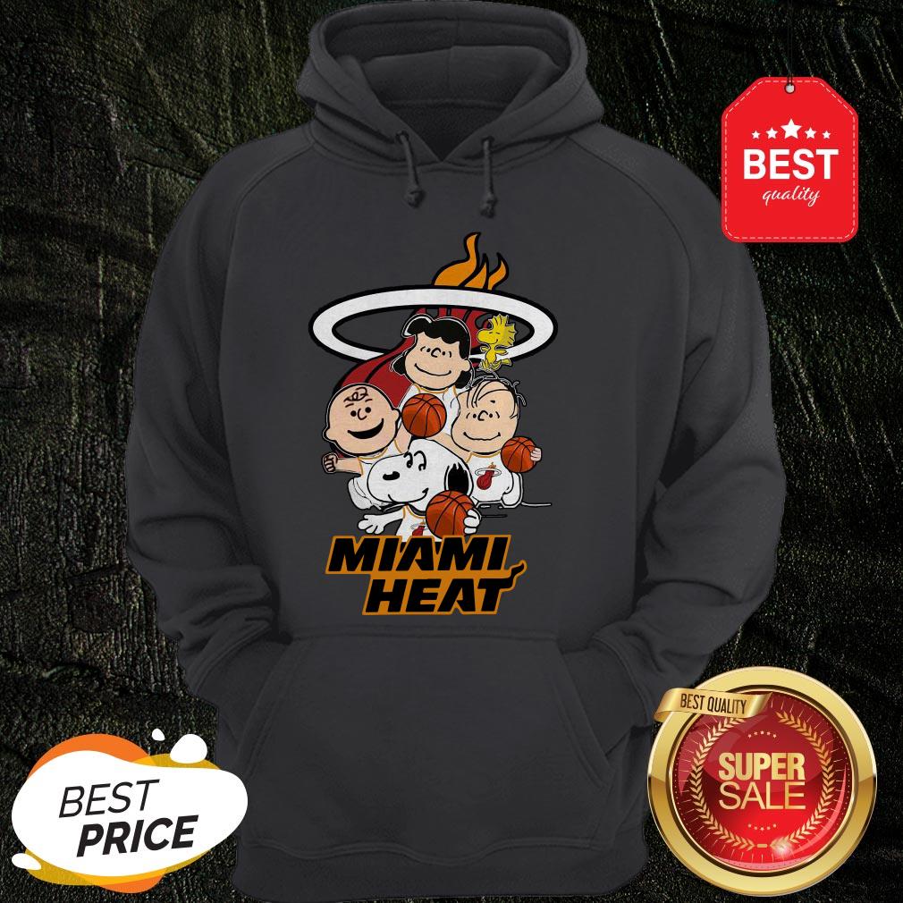 Nice Peanut Characters Mashup Miami Heat Shirt - Image 5