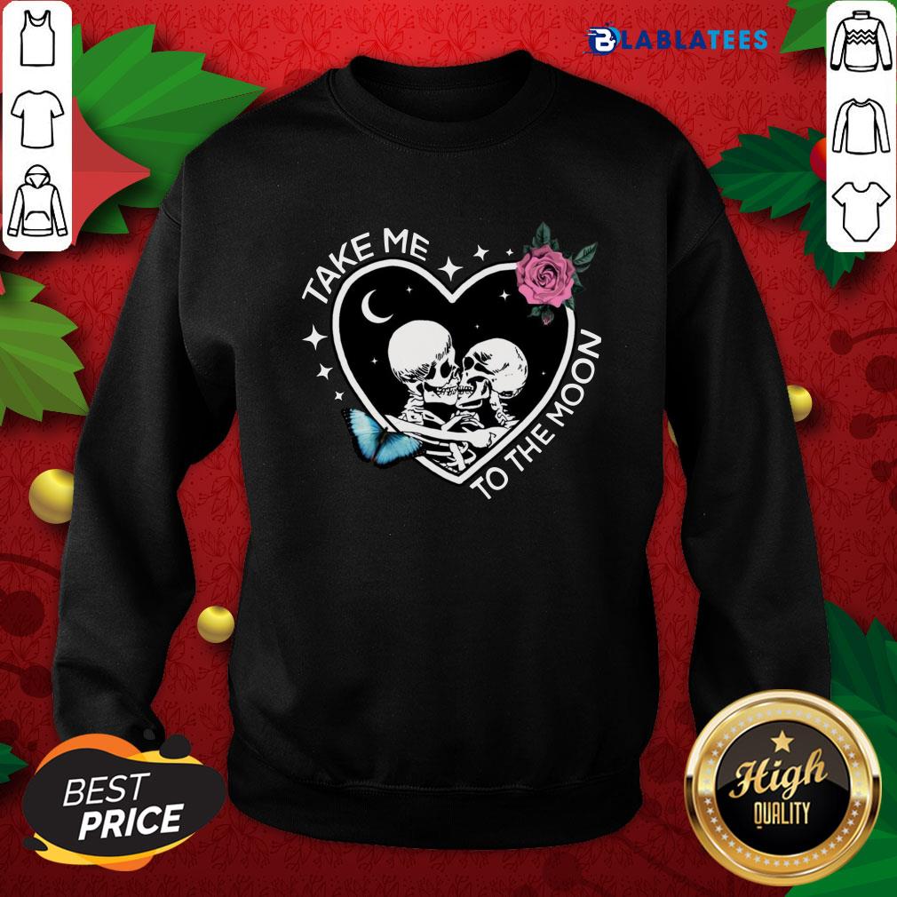 Nice Phora Merch Take Me To The Moon Shirt - Image 3