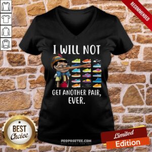 Alternative view of Nice Pinocchio I Will Not Get Another Pair Ever Shirt