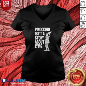 Alternative view of Nice Pinocchio Isnt A Story About Lying Pinocchio Shirt