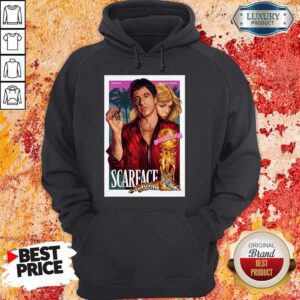 Alternative view of Nice Premium Al Pacino Michelle Pfeiffer World Is Yours Scarface Shirt