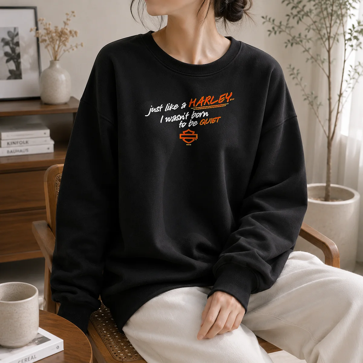 Nice Pretty Just Like A Harley I Wasn't Born To Be Quiet Shirt - Image 7