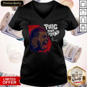 Alternative view of Nice Puig Your Friend Atlanta Baseball Shirt