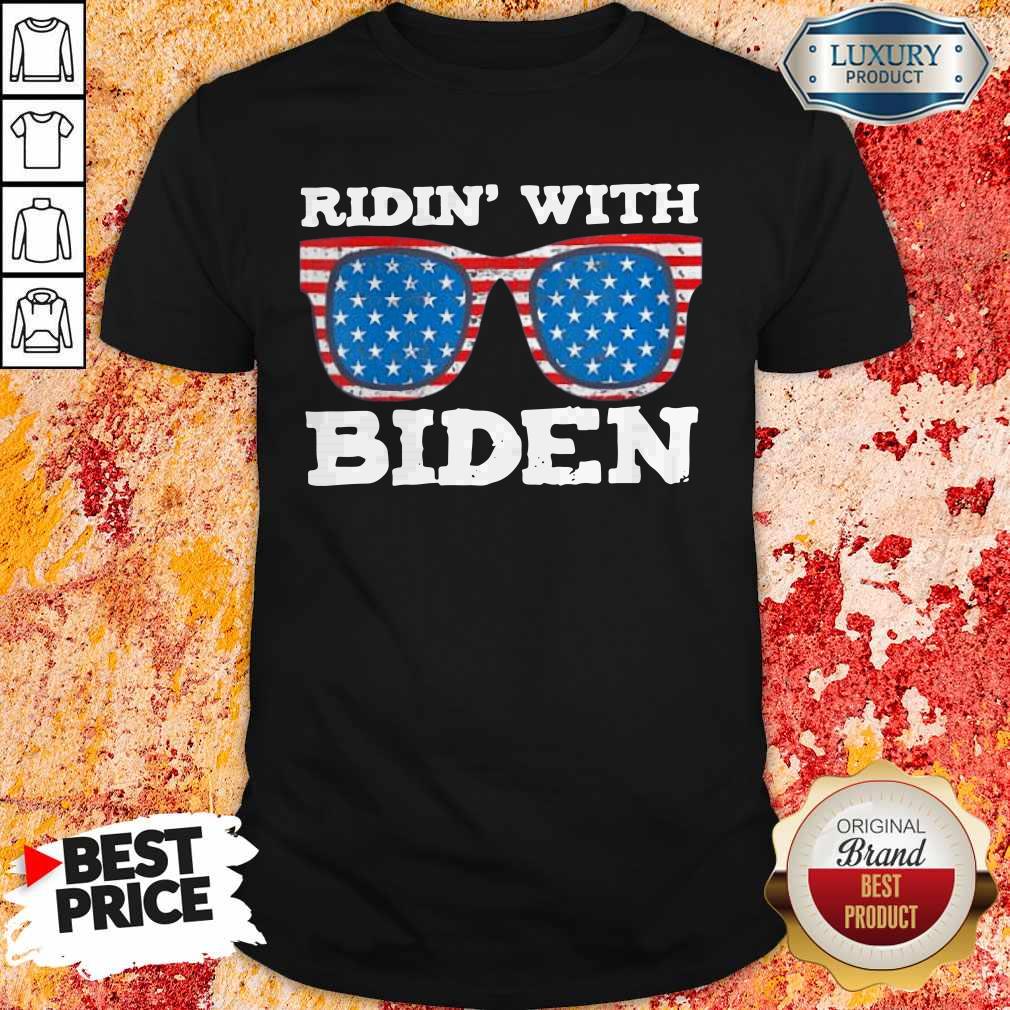 Nice Ridin With Biden Joe Supporter USA Classic Shirt