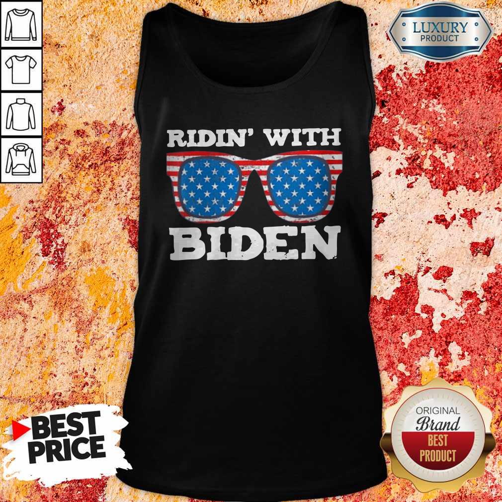 Nice Ridin With Biden Joe Supporter USA Classic Shirt - Image 3
