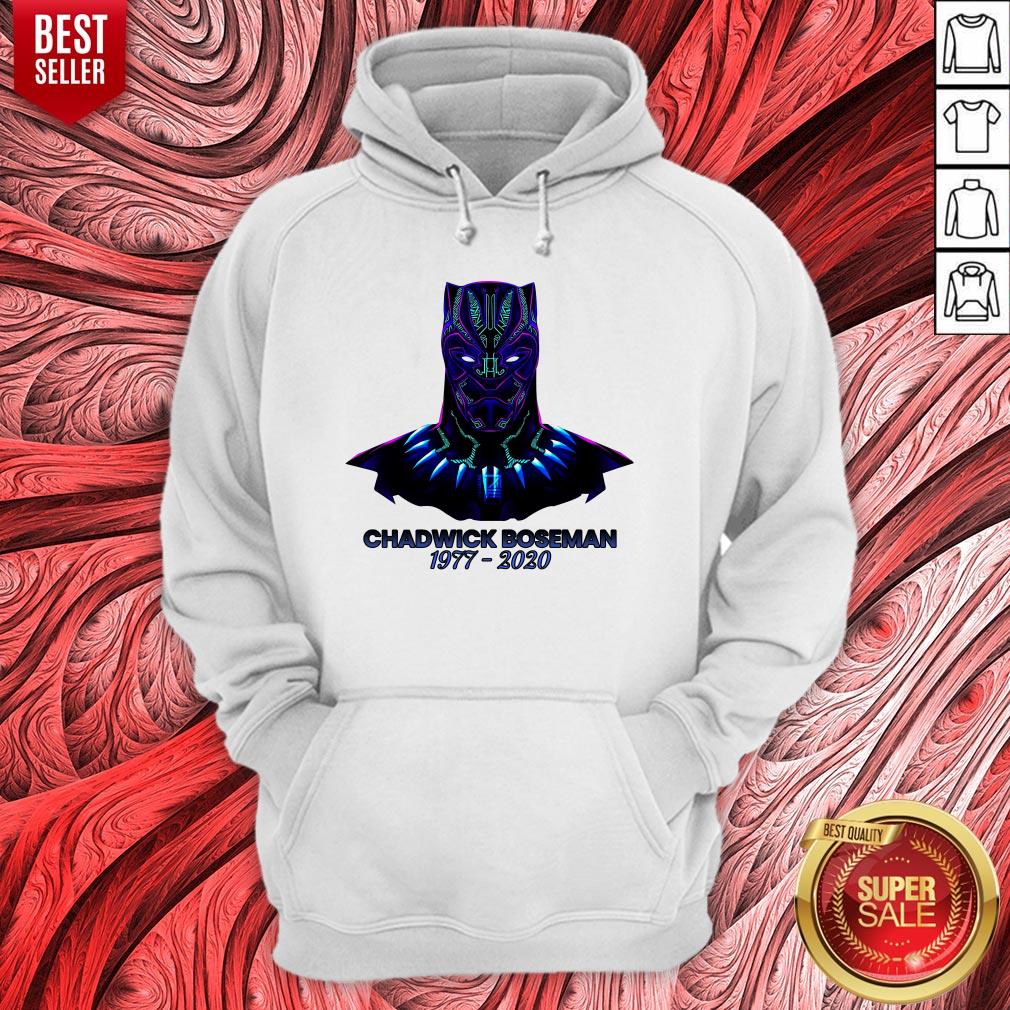 Nice Rip Chadwick Boseman 1977 2020 Shirt - Image 2