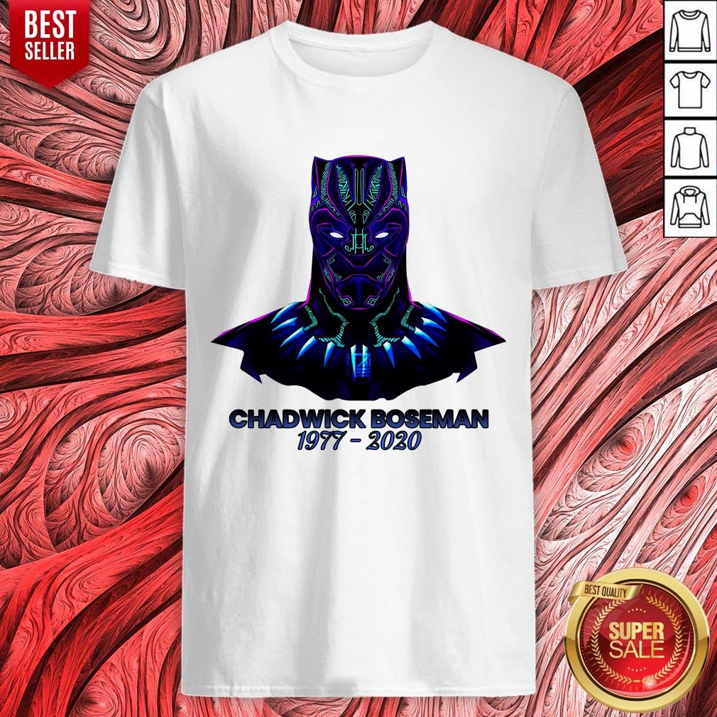 Nice Rip Chadwick Boseman 1977 2020 Shirt