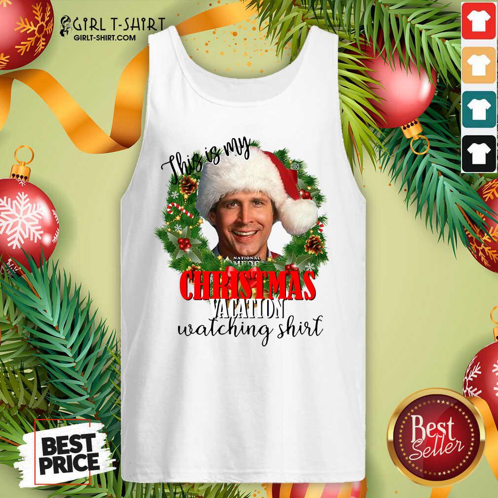 Nice Santa Michael Scott This Is My Christmas Vacation Watching Shirt - Image 3