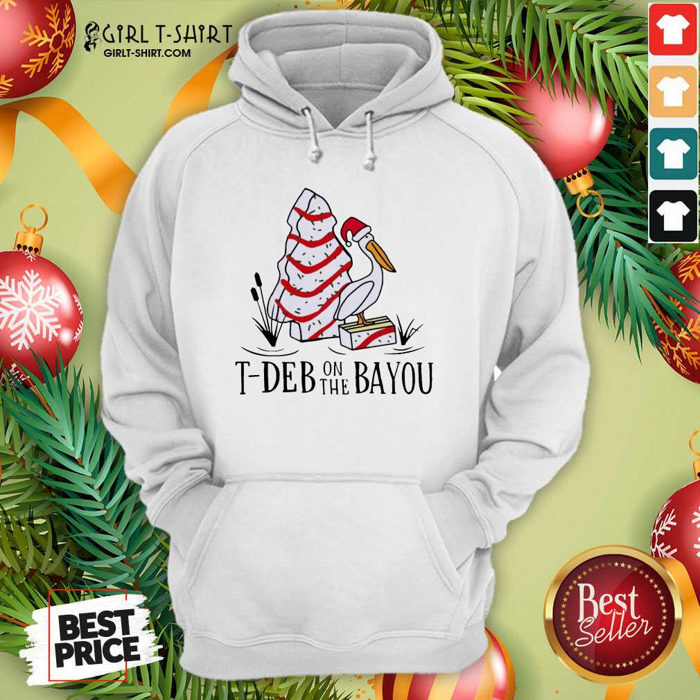Nice Santa Pelecanus T Deb On The Bayou Christmas Shirt - Image 5