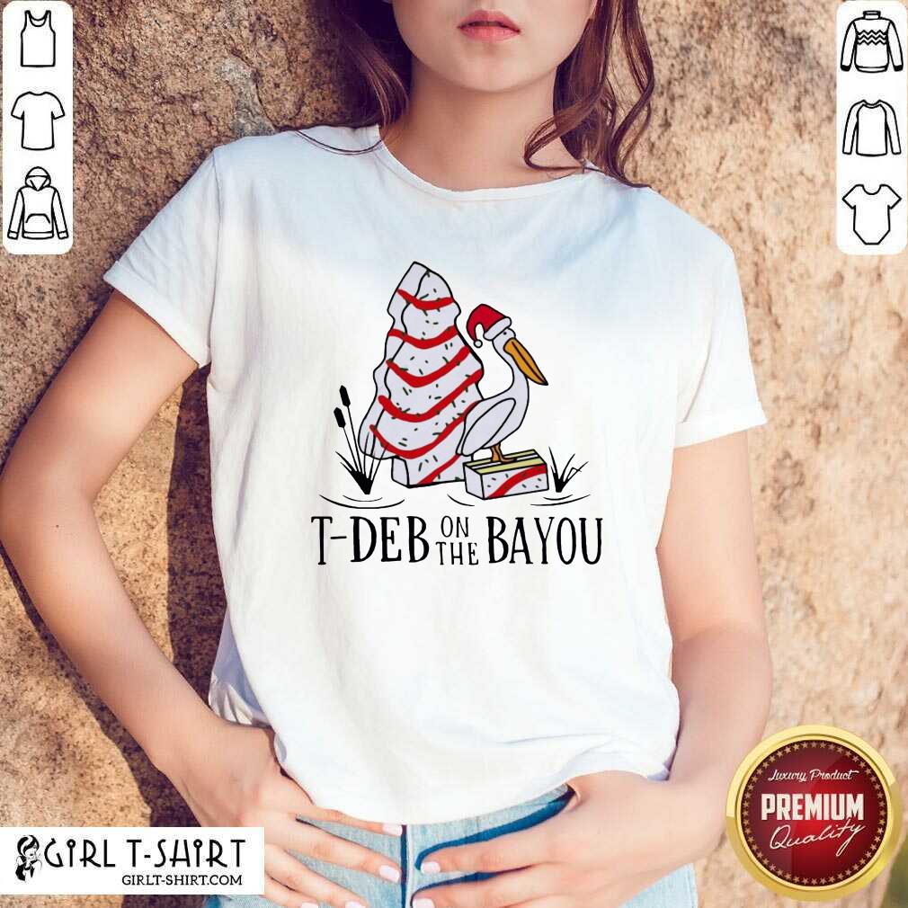 Nice Santa Pelecanus T Deb On The Bayou Christmas Shirt