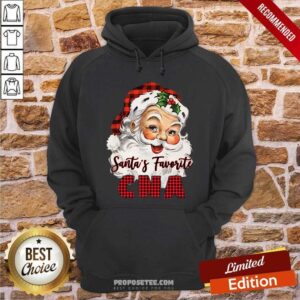 Alternative view of Nice Santa’s Claus Favorite Cna Christmas 2020 Shirt