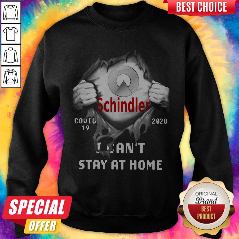 Nice Schindler Inside Me Covid-19 2020 I Can’t Stay At Home Shirt - Image 3