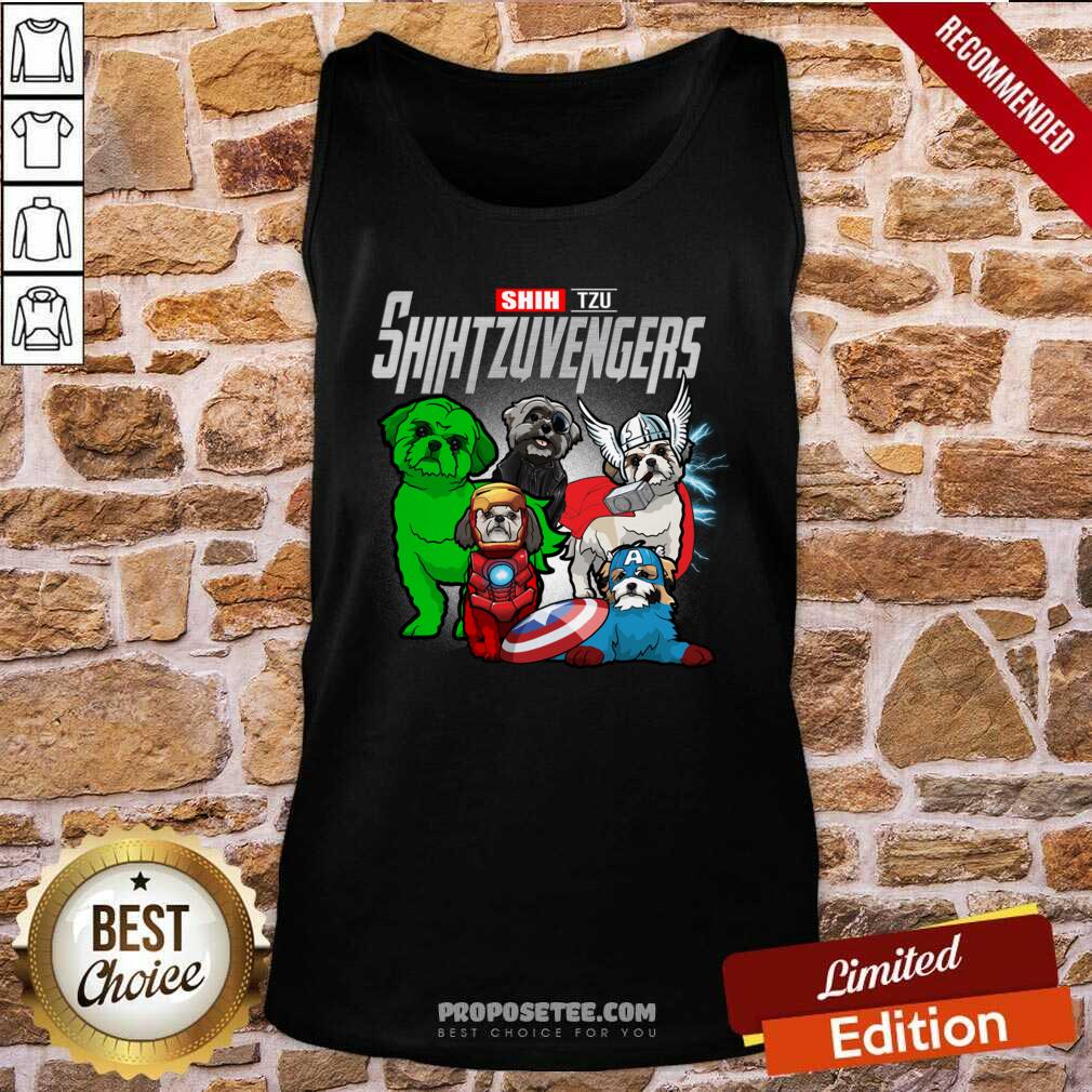 Nice Shih Tzu Marvel Avengers Shihtzuvengers Shirt - Image 3