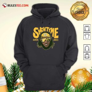 Alternative view of Nice Showtyme Green Bay Aaron Jones Shirt