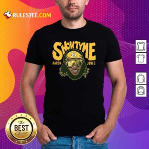 Nice Showtyme Green Bay Aaron Jones Shirt