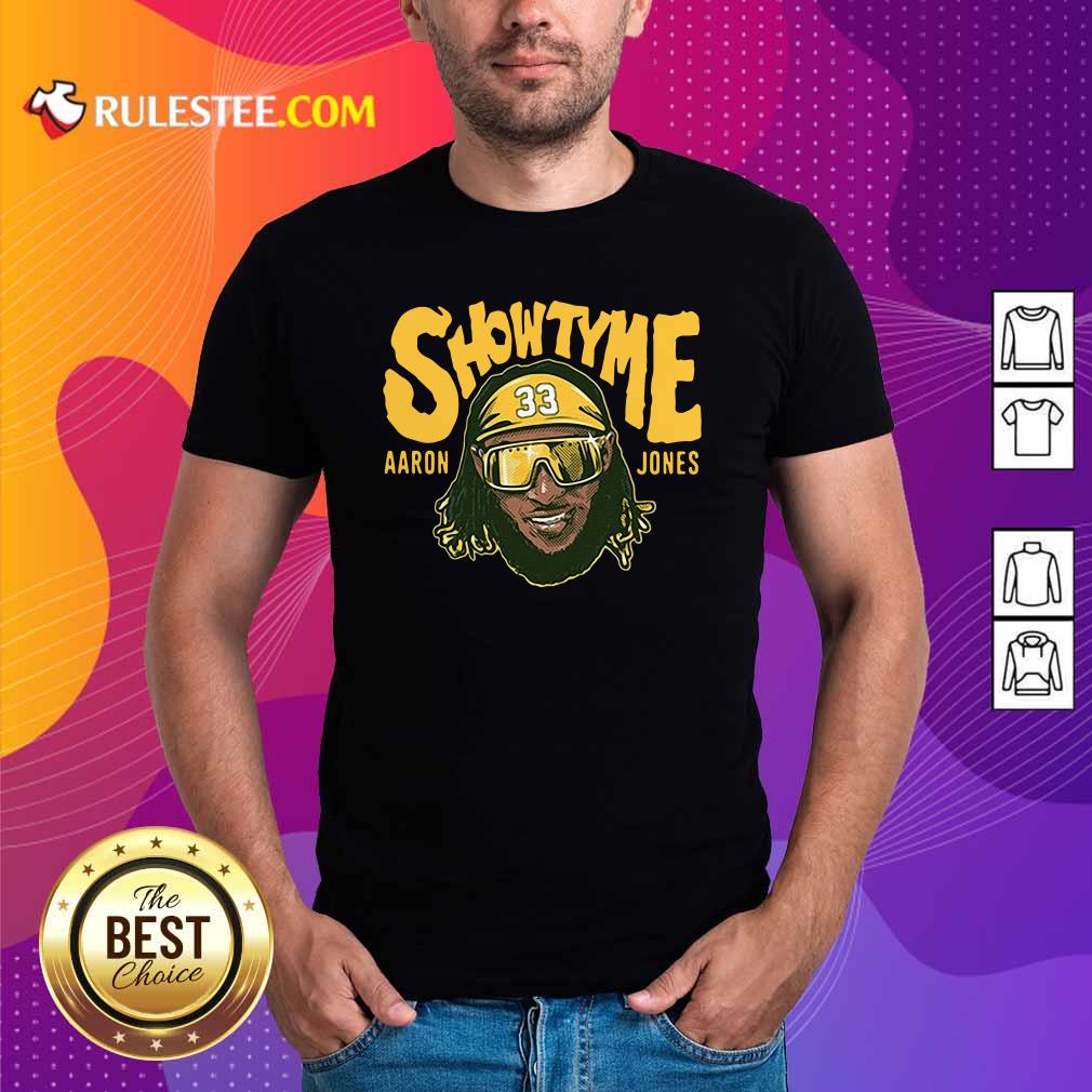 Nice Showtyme Green Bay Aaron Jones Shirt