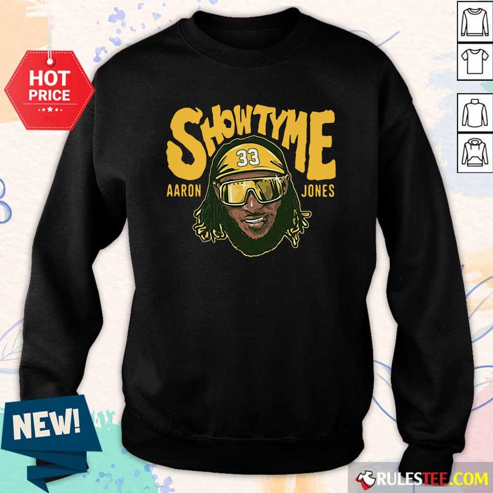 Nice Showtyme Green Bay Aaron Jones Shirt - Image 5