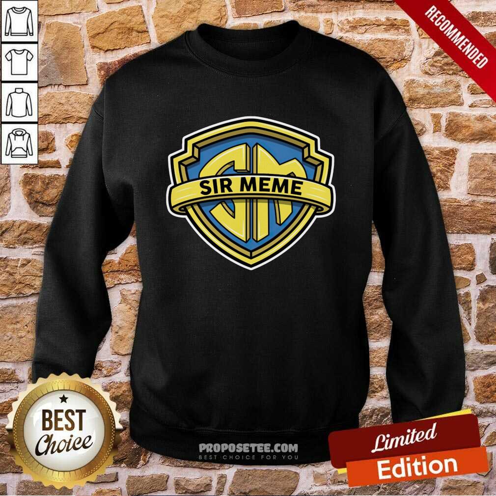 Nice Sir Meme Store Shirt - Image 4