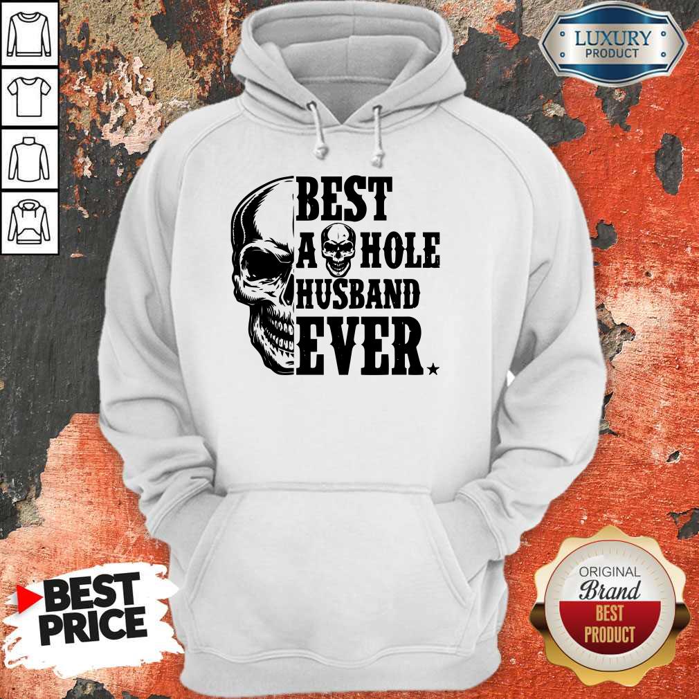 Nice Skull Best Asshole Husband Ever Shirt - Image 2
