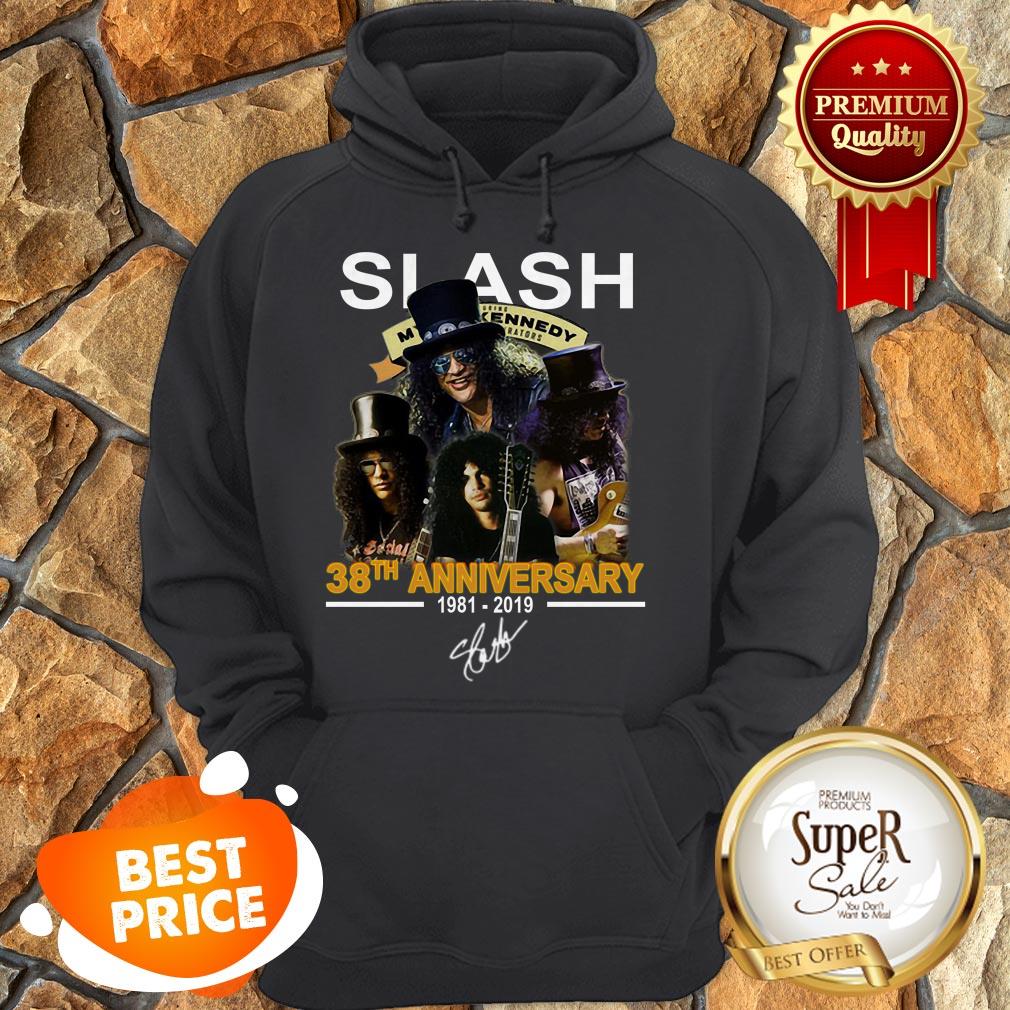 Nice Slash 38th Anniversary 1981 2019 Signature Myles Kennedy Shirt - Image 5