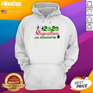 Alternative view of Nice Staycation 2020 Quarantine Face Mask Shirt