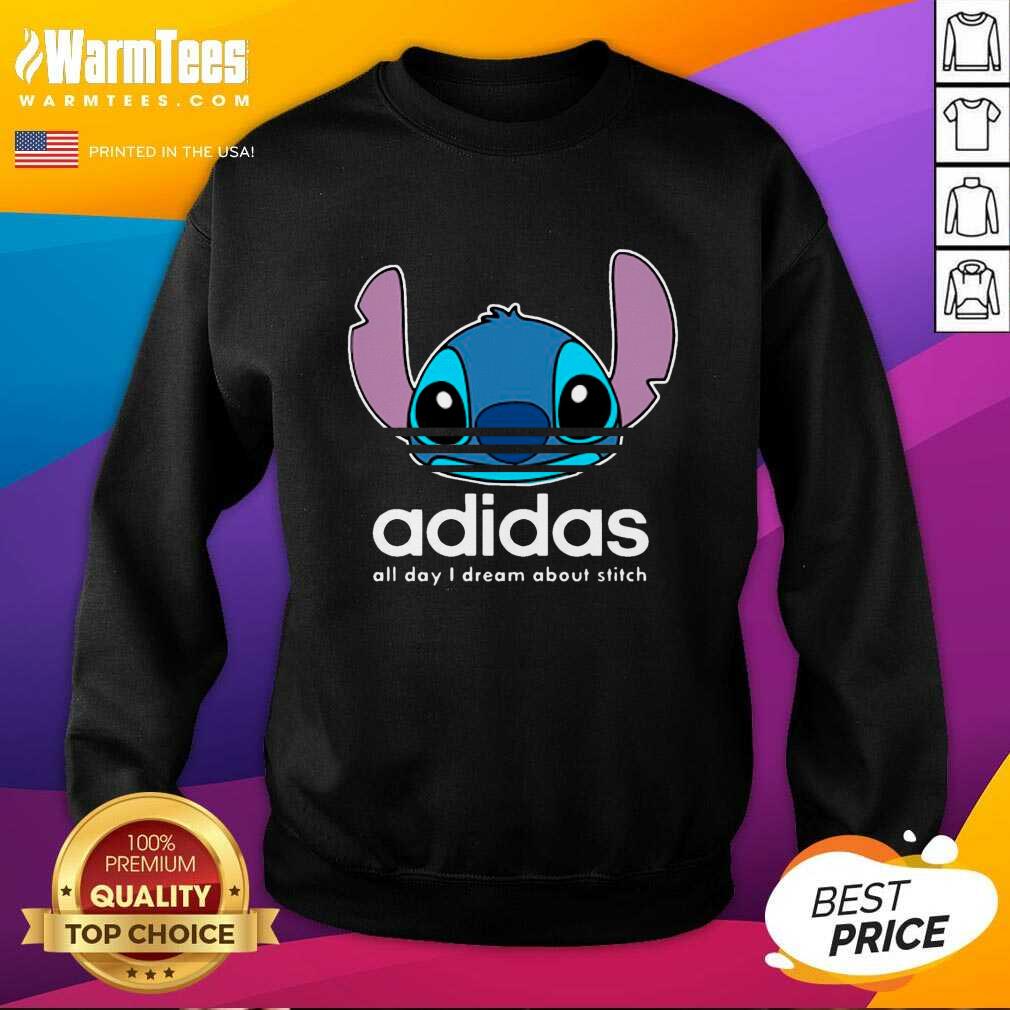 Nice Stitch Adidas All Day I Dream About Titch Shirt - Image 3
