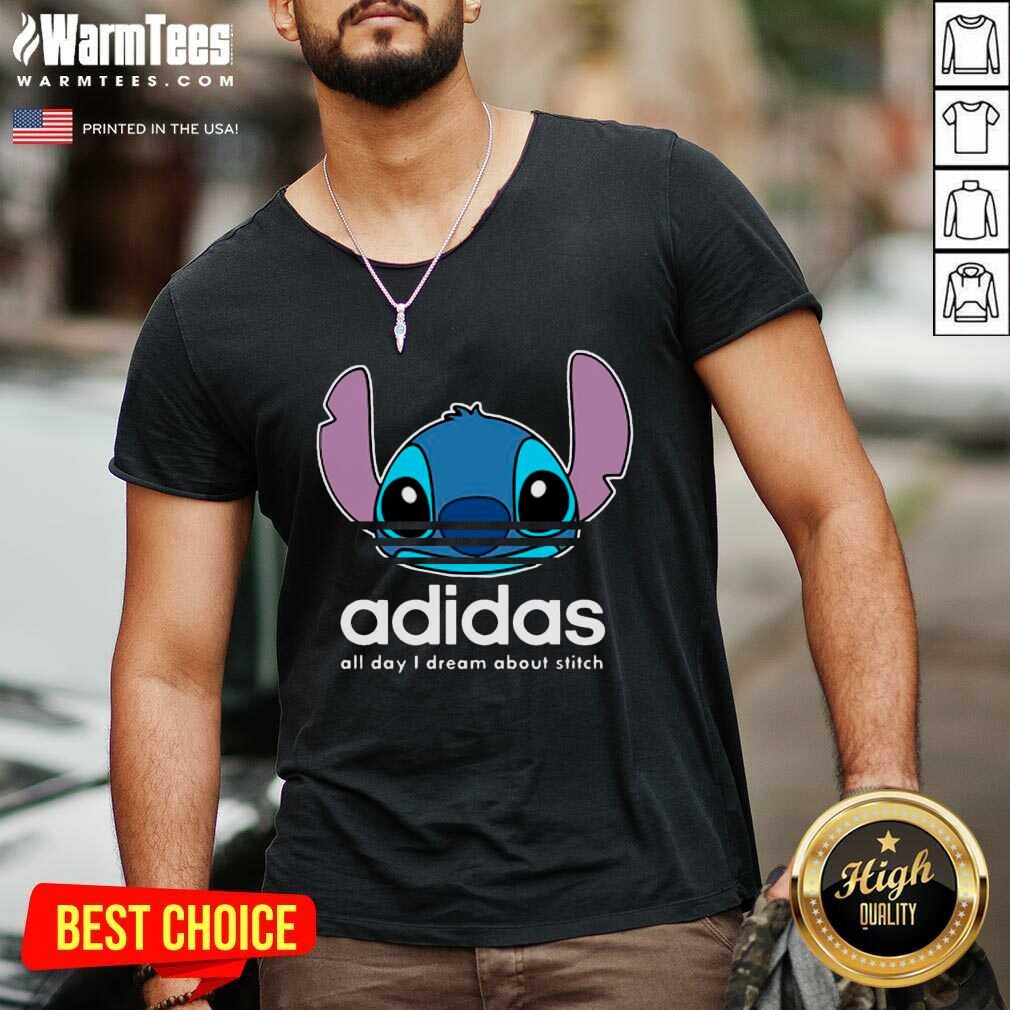 Nice Stitch Adidas All Day I Dream About Titch Shirt - Image 5