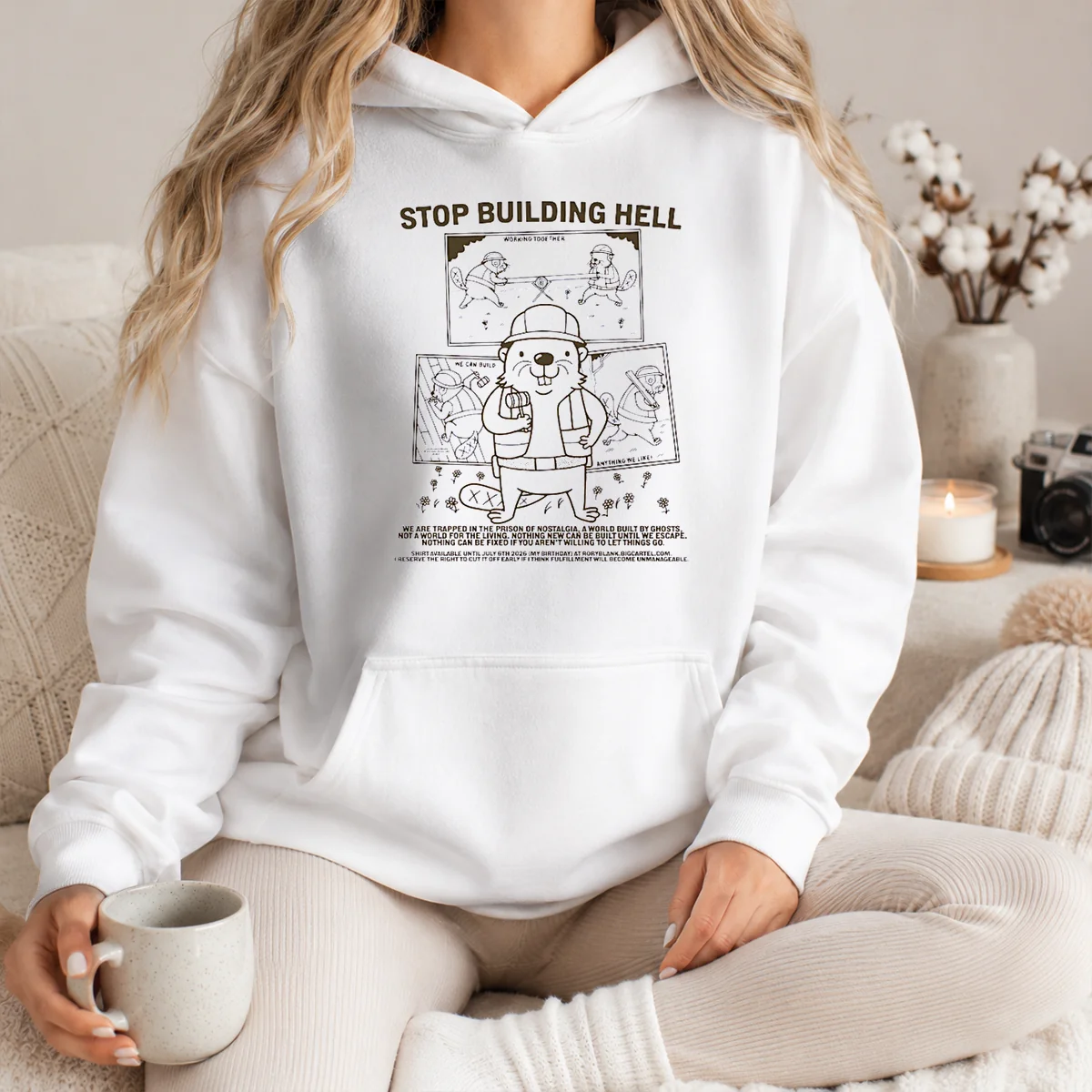 Nice Stop Building Hell Working Together We Can Build Anything We Like Beaver Shirt - Image 5