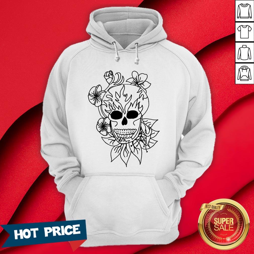 Nice Sugar Skull Plain Shirt - Image 5