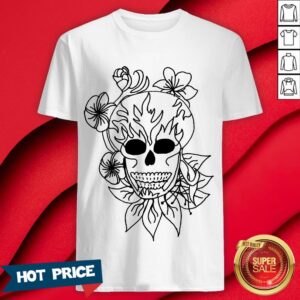 Nice Sugar Skull Plain Shirt
