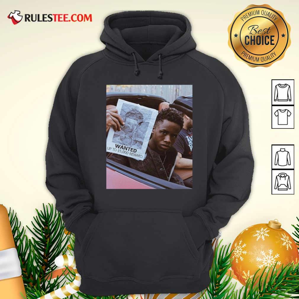 Nice Tay K Wanted Up To 5000 Reward Shirt - Image 2
