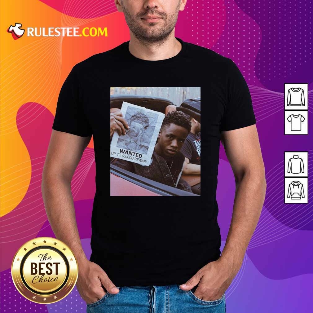 Nice Tay K Wanted Up To 5000 Reward Shirt