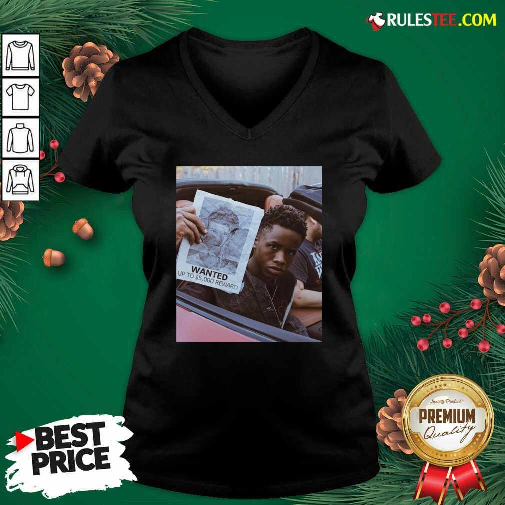 Nice Tay K Wanted Up To 5000 Reward Shirt - Image 3