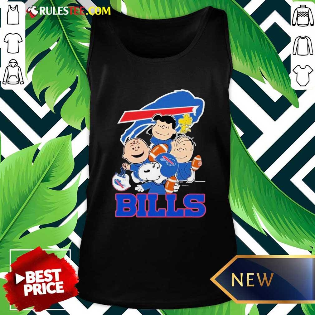 Nice The Buffalo Bills Snoopy The Peanuts Tee Unisex Shirt - Image 4