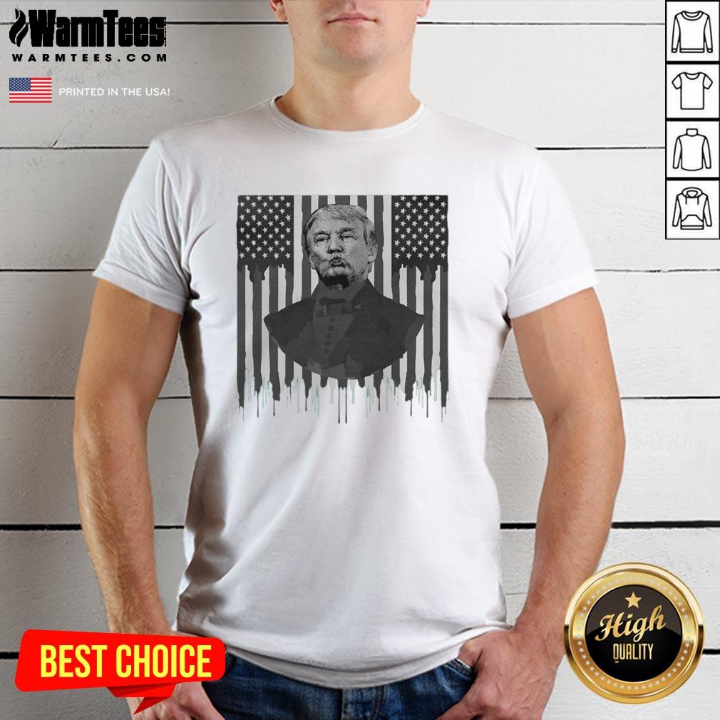Nice Usa Flag Pro Trump President 2020 Make Liberals Cry Shirt