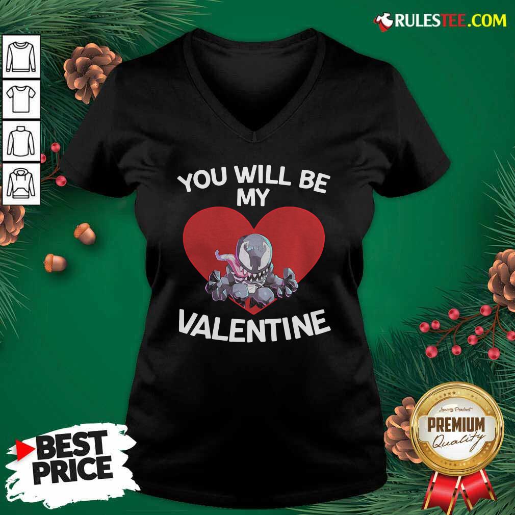 Nice Venom You Will Be My Valentine Shirt - Image 3