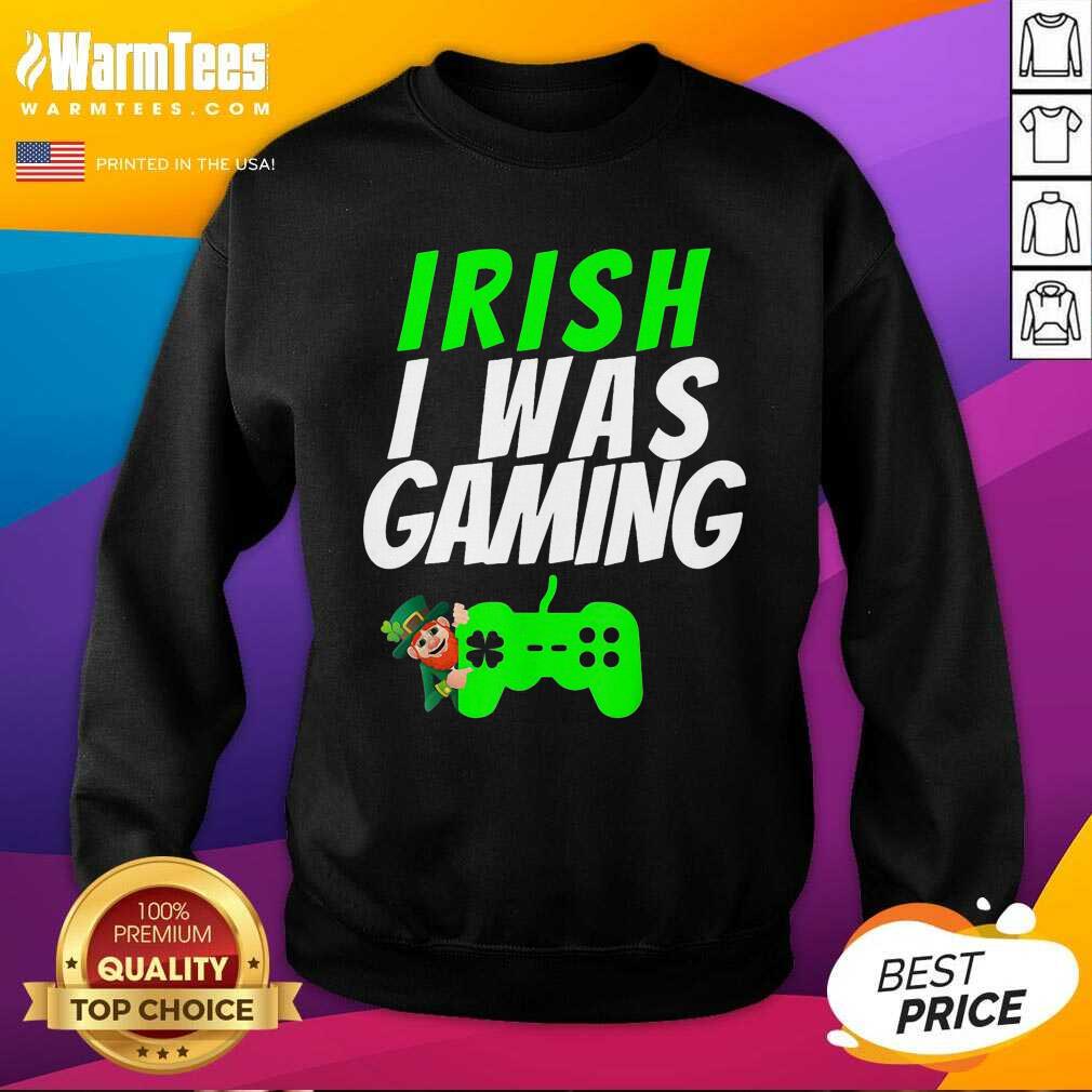 Nice Video Gamer Saint Patricks Day Gaming St Pattys Day Shirt - Image 3