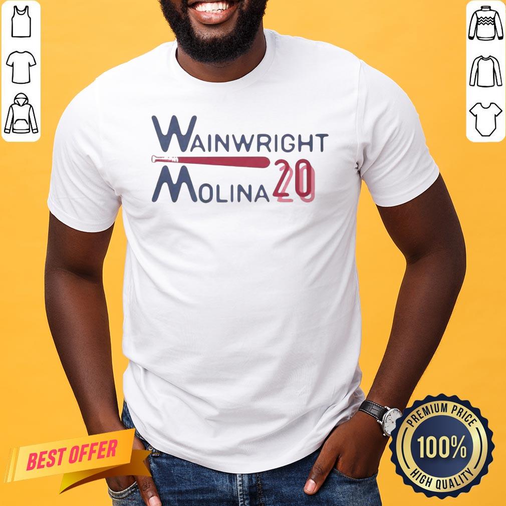 Nice Wainwright Molina 2020 Baseball Shirt