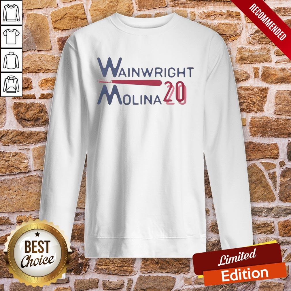 Nice Wainwright Molina 2020 Baseball Shirt - Image 4