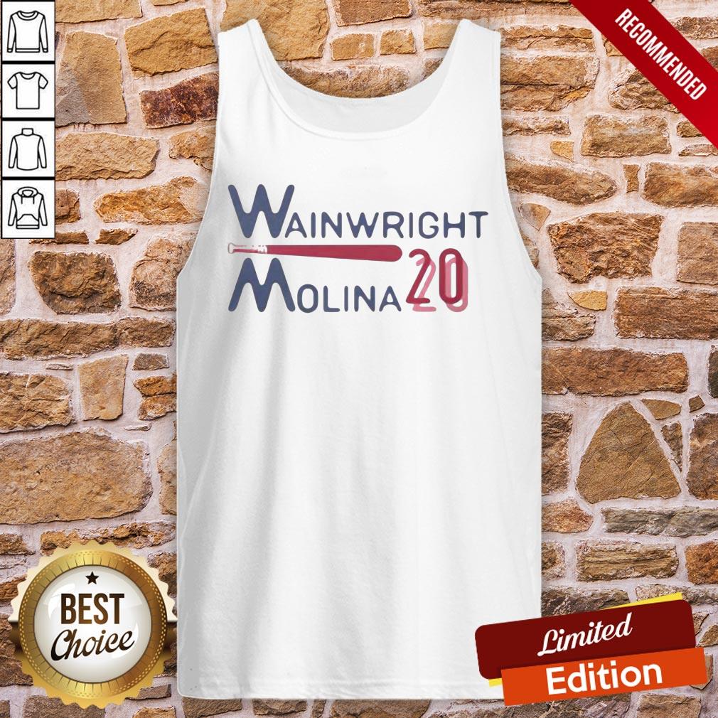 Nice Wainwright Molina 2020 Baseball Shirt - Image 3