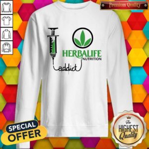 Alternative view of Nice Weed Herbalife Nutrition Addict Shirt