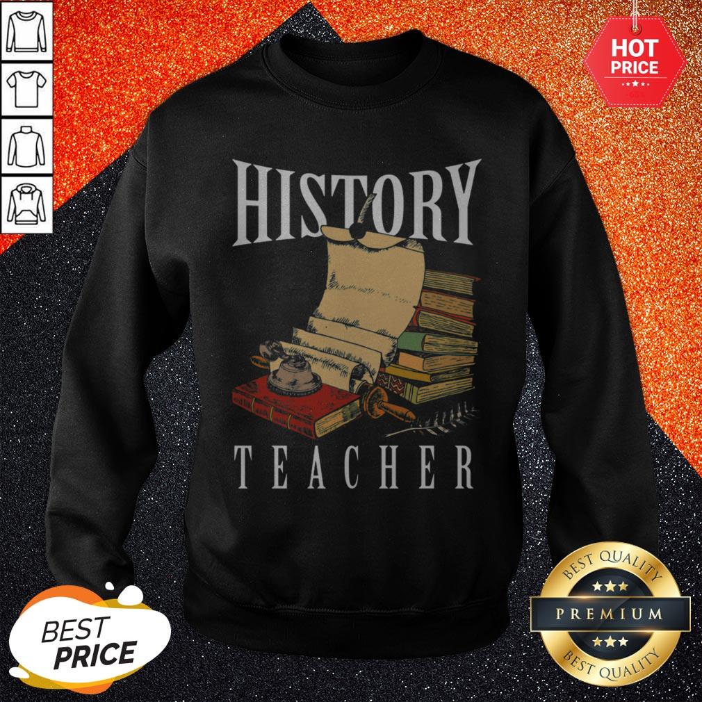 Nice World History Teacher Historian Professor Educator Academic Major Shirt - Image 4