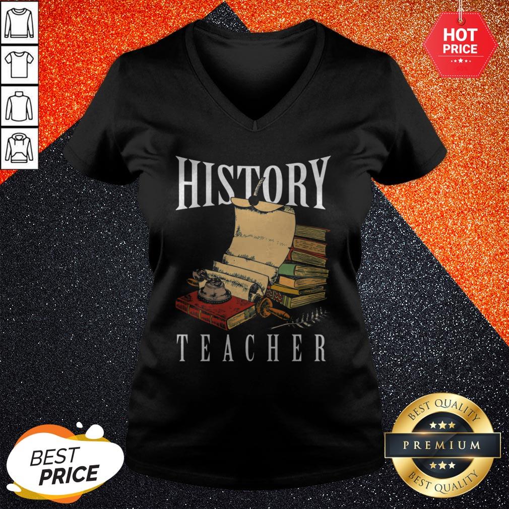 Nice World History Teacher Historian Professor Educator Academic Major Shirt - Image 2