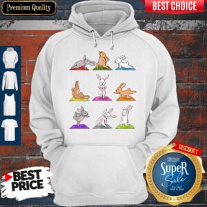 Alternative view of Nice Yoga Bunnies Shirt